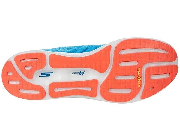 Skechers Go Run Razor Blue/Coral - Size 10.0