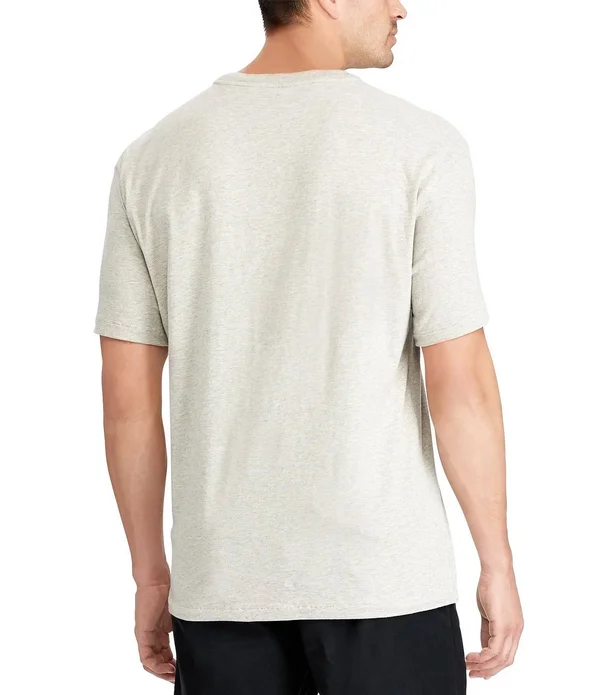 Polo Ralph Lauren Big Tall Classic-Fit Jersey Pocket Crewneck Tee - Mens, 4XB, Pale Royal Heather