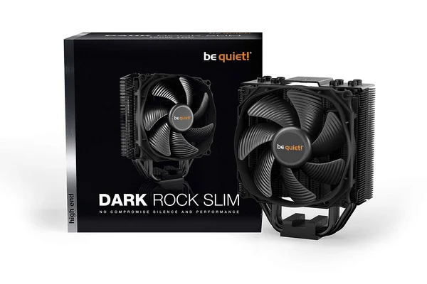 Be quiet! Dark Rock Slim Computer CPU Cooler, 180W TDP, 120mm Silent