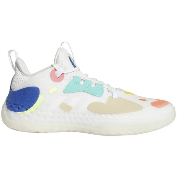 Adidas Harden Vol. 5 Futurenatural Shoes Crystal White 5.5 - Mens Basketball Shoes
