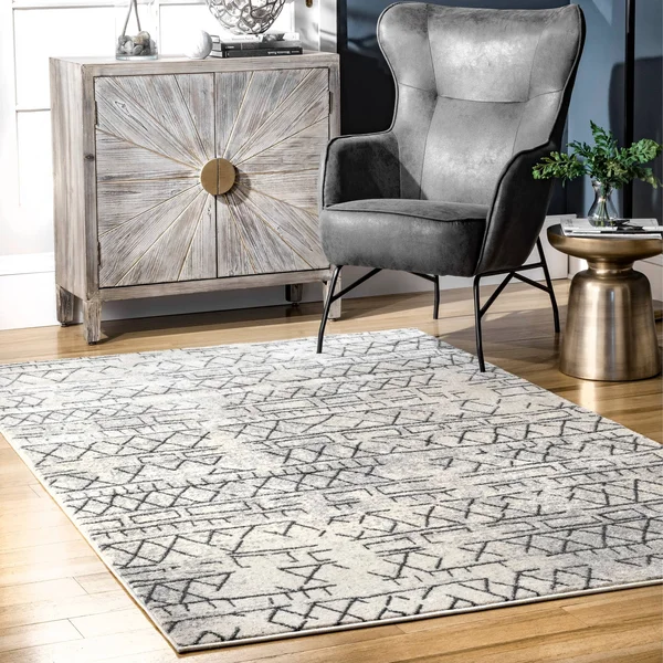 nuLOOM Bexley Faded Banded Tribal Area Rug - 6& 7x22 x 9& - Beige