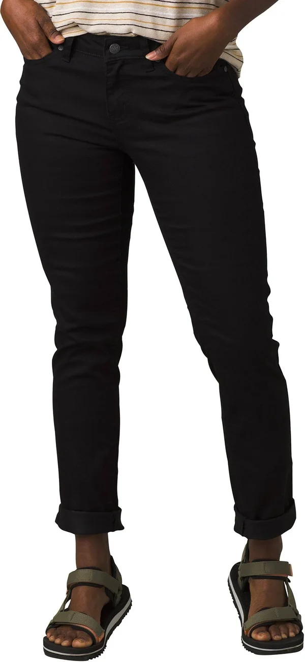 Prana Women's Kayla Jean - 4 Tall - Black Out