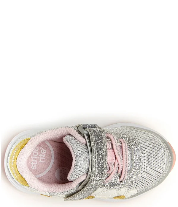 Stride Rite Girls Lighted Glimmer Sneaker