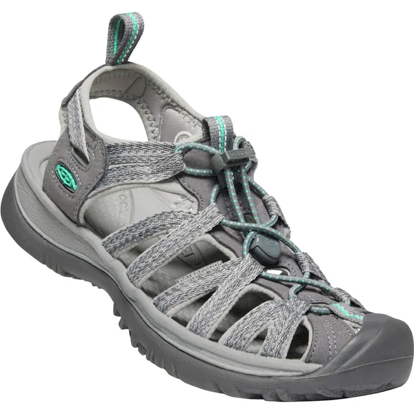 Keen Women's Whisper - Medium Grey - Peacock Green