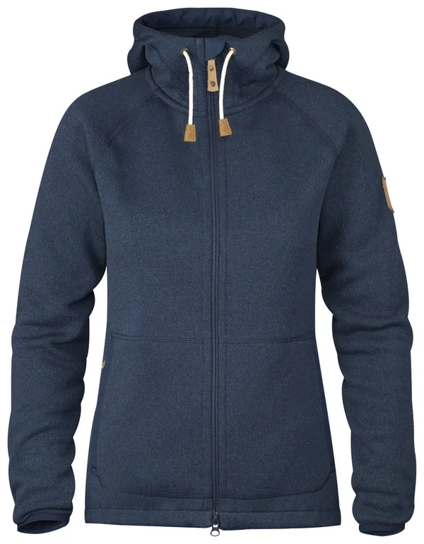 Fjallraven - Women's Ovik Fleece Hoodie - Navy, Xxs