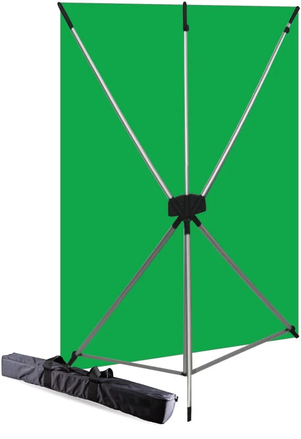 Westcott 579K 5 x 7 ft Green Screen X-Drop Backdrop Kit