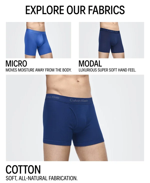 Calvin Klein Men's Cotton Classics 5-Pack Boxer Brief