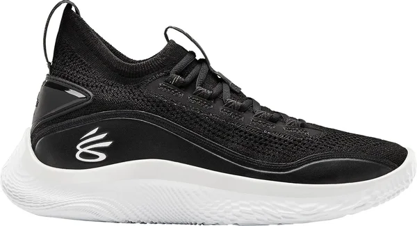 Under Armour Curry 8 Basketball Shoes in Black/Black Size 14.0 - Knit