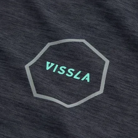 Vissla All Time Long-Sleeve Rashguard - Men's Black Heather, L