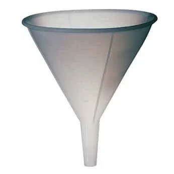 High-Density Polyethylene Utility Funnel - 16 oz