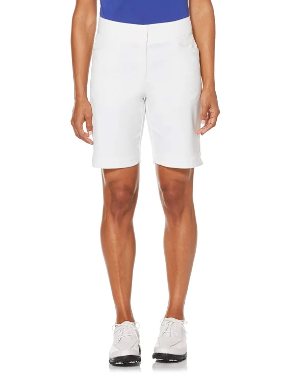 PGA Tour Womens Motionflux Shorts White 2