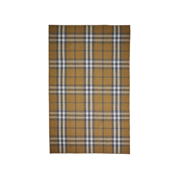 Weave & Wander Jens Plaid Area Rug - Yellow, 5x8 ft