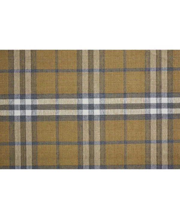 Weave & Wander Jens Plaid Area Rug - Yellow, 5x8 ft