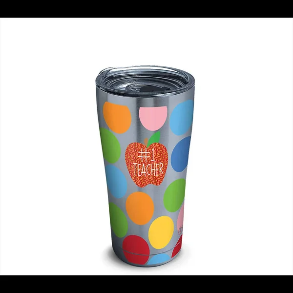 Tervis : Happy Everything! Stainless Steel Tumbler with Slider Lid - Teacher - 30oz