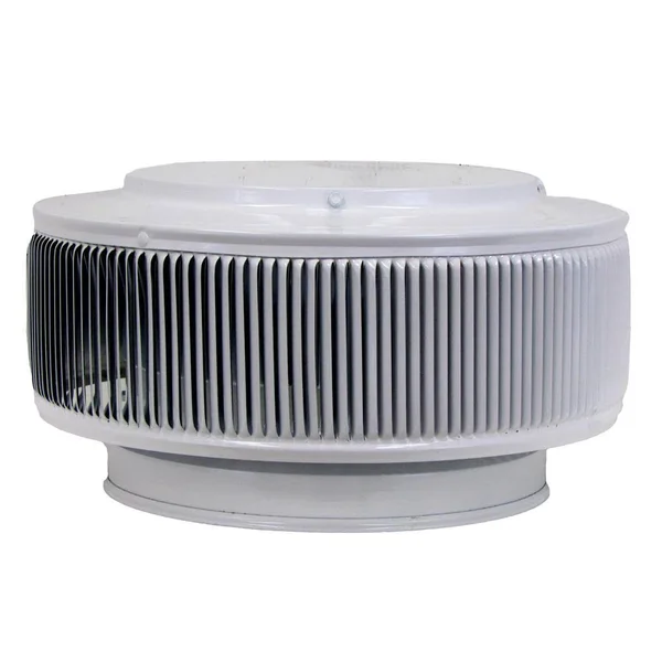 Active VENTILATION, Aura Vent, 10 in. Diameter, with Adapter for 10 in. Diameter PVC PIPE, Aluminum, Powder Coated White, AV-10