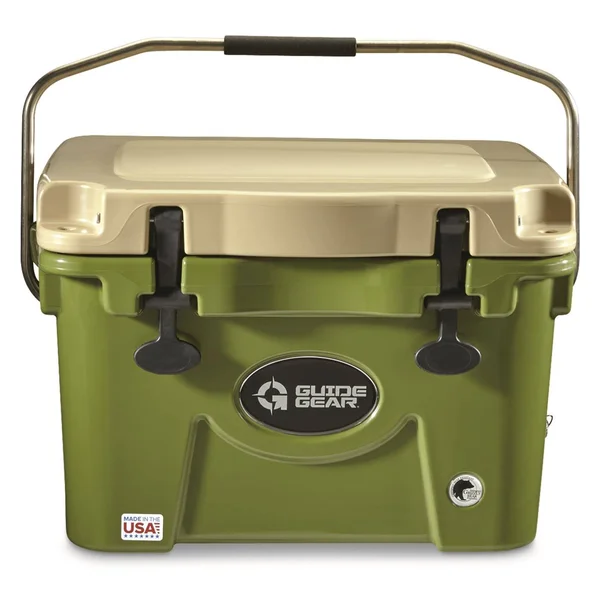 Guide Gear 20 Quart Cooler - Orange/Tan
