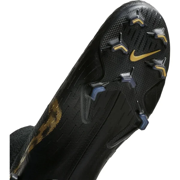 Nike Mercurial Superfly 6 Elite Firm Ground Soccer Shoes - in Black/Gold - Size 8