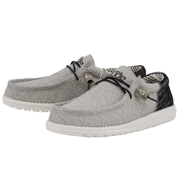 Hey Dude Men's Wally Funk Shoes - MAGNETITE - 9