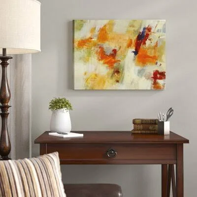 'Algorithm' - Wrapped Canvas Print Andover Mills