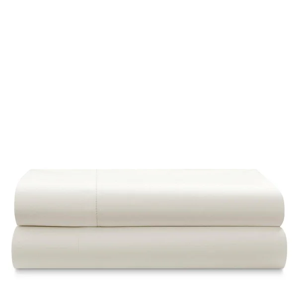 Ralph Lauren Organic Sateen Fitted Sheet, King - True Parchment