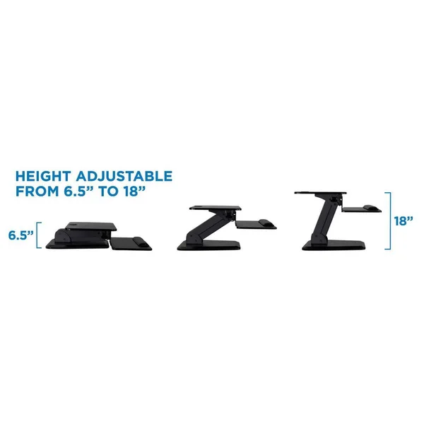 Mount-it! Height Adjustable Sit-Stand Desk CONVERTER - 33 lbs Capacity MI-7916