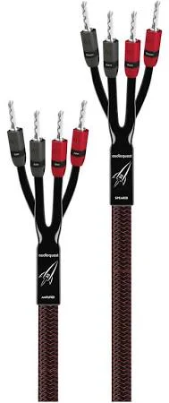 AudioQuest - 10& Speaker Cable - Coffee/Black