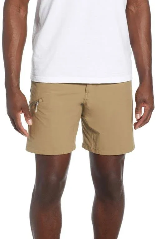 Patagonia Men's Quandary Shorts - 8x22 Ash Tan - 34