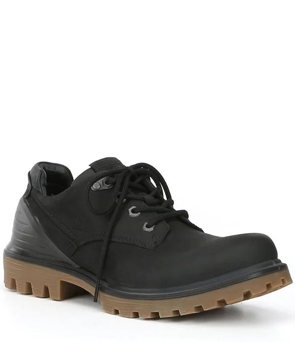 Ecco Tred Tray Waterproof Low Hydromax - Black - Derbies