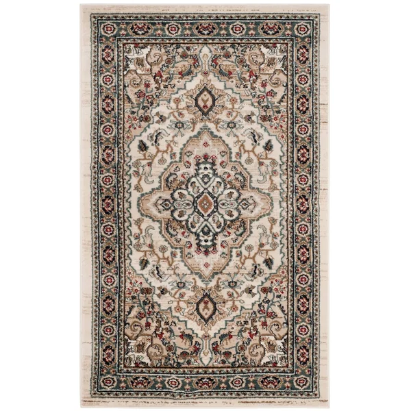 Safavieh LNH338A Lyndhurst Teal - Grey Area Rug - 8& x 10&