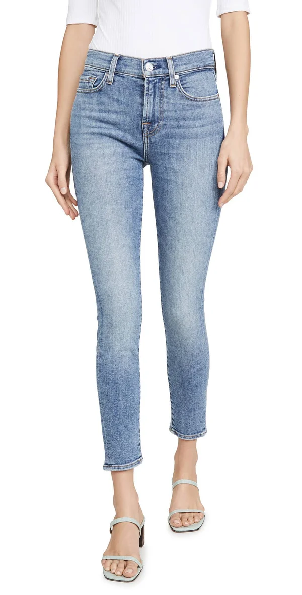 7 for All Mankind Ankle Skinny Jeans