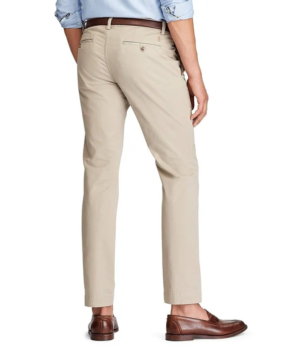 Polo Ralph Lauren Men's Slim-Fit Stretch Chino Pants - Defender Green