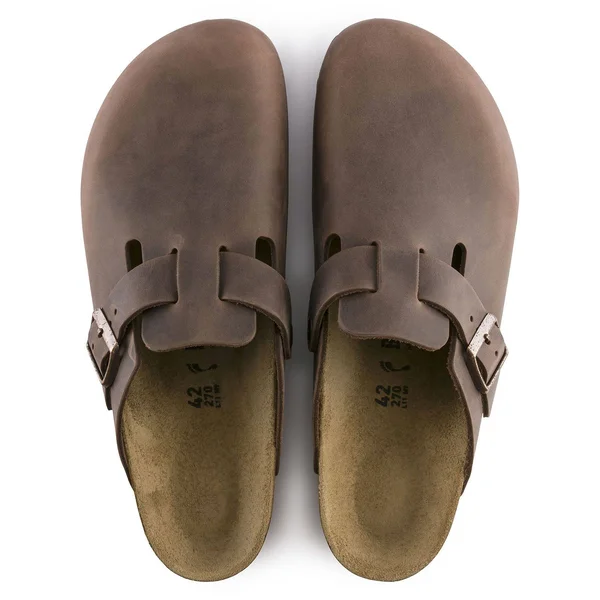 Birkenstock Boston Oiled Leather Black