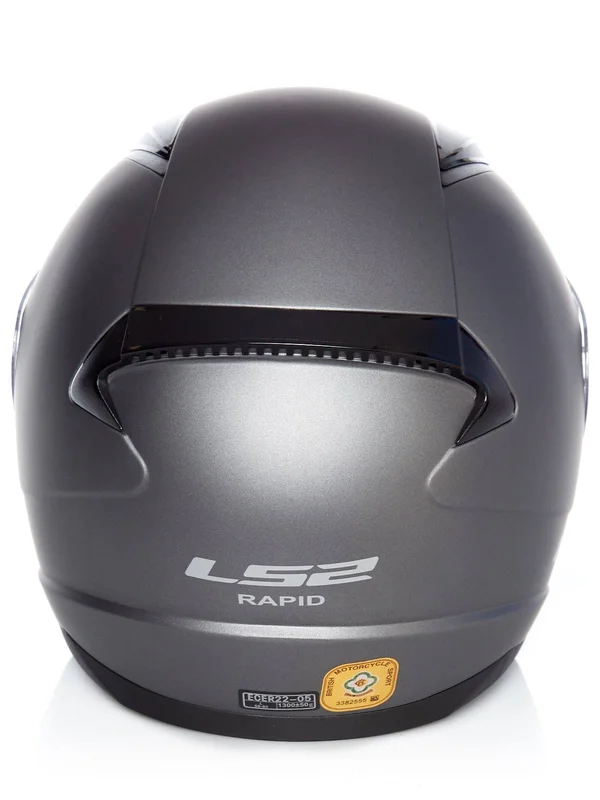 LS2 - Helmet FF353 Rapid Matt Titanium - Size XXL