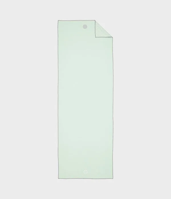 Manduka Yogitoes Yoga Mat Towel, Green