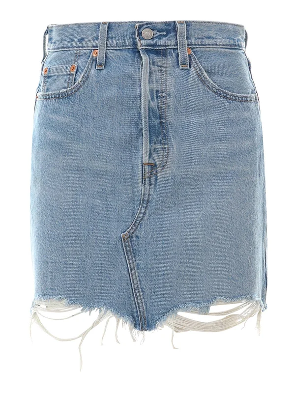 Levi`s Women's Skirt - Blue - W25
