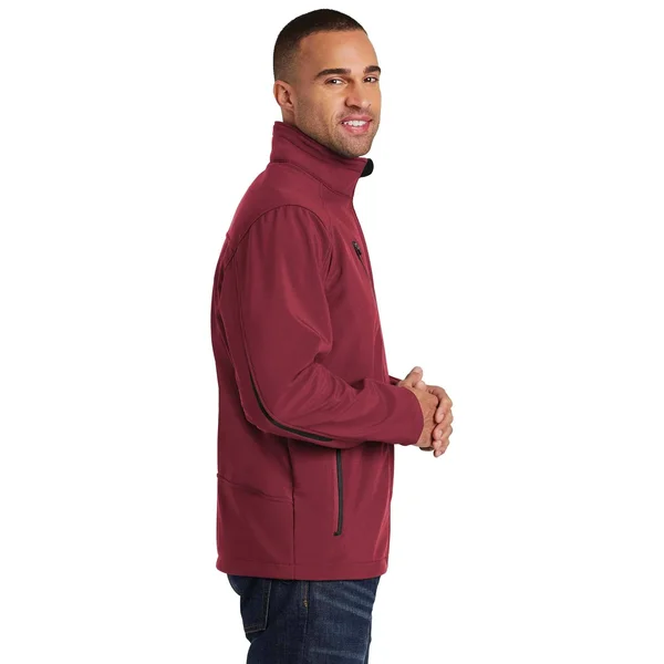 Port Authority J324 Welded Soft Shell Jacket - Garnet - L