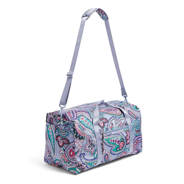 Vera Bradley Lighten Up Large Travel Duffel, Kona Paisley