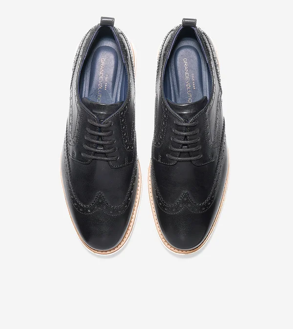 Cole Haan Grandevolution Oxford, 10.5, Black/Ivory
