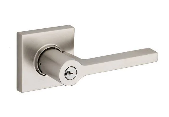Baldwin Estate 5285 Square Entry Lever (Square Rose)