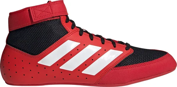 Adidas - FZ5392, Mat Hog 2.0, Red/Black/White, Wrestling Shoe 9.5