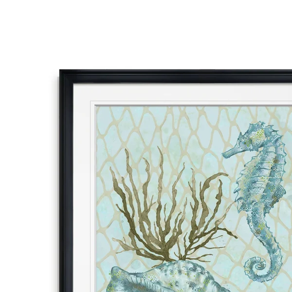 Under Sea I -Framed Giclee Print - 28x28