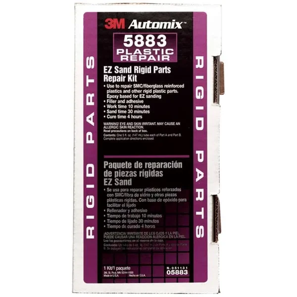 3M 05883 Rigid Parts Repair Tube Kit - 5 oz.