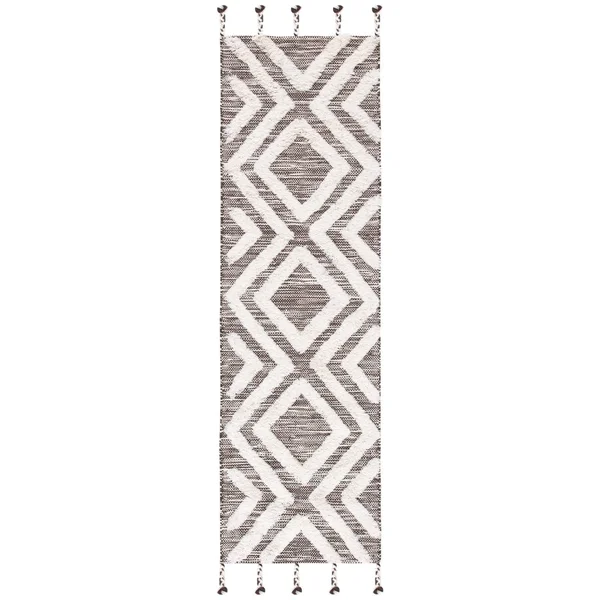 Safavieh Kenya Rug Collection KNY331T - Brown, Ivory - 3& x 5&