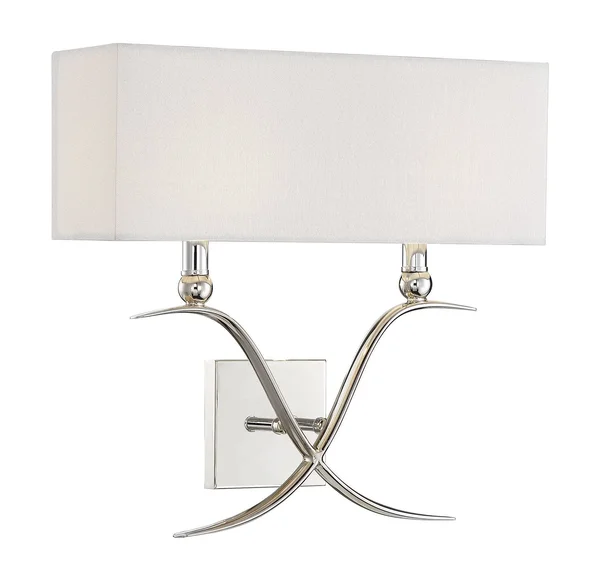 Savoy House-9-800-2-109-Payton - 2 Light Wall Sconce Polished Nickel