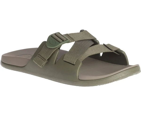 Chaco Chillos Men's Slide Fossil, 14