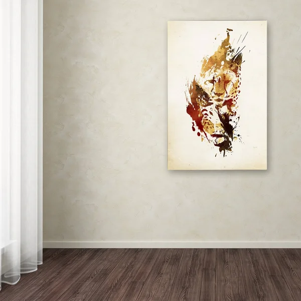 Trademark Fine Art Ali2264-C1624Gg Robert Farkas 'El Guepardo' Canvas