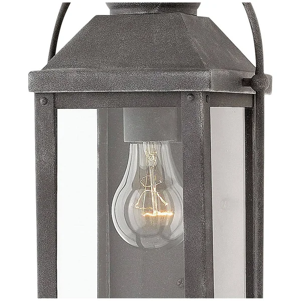 Hinkley Lighting 1850DZ Anchorage Outdoor Wall Light - Aged Zinc