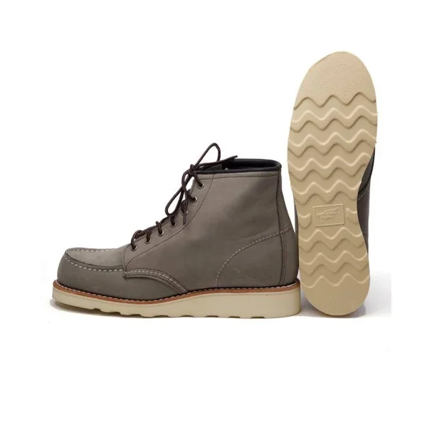 Red Wing Shoes 3375 Classic Moc Women's Lace Up Boot Gray Size 9.5