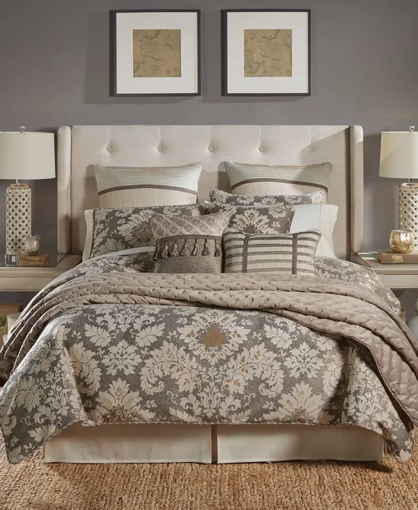 Croscill Nerissa 4-pc. California King Comforter Set - Neutral