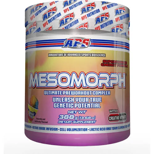 MESOMORPH V3 Non DMAA 388g Cotton Candy, APS Nutrition Tropical Punch